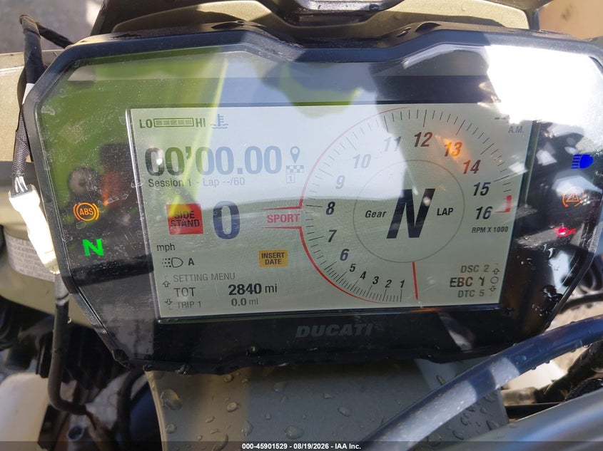 2024 Ducati Panigale VIN ZDMDAGWW1RB007371 IAAI salvage auction — LEFT & RIGHT, Salvage (California), sold $16,700 on 2026-09-02 (photo 7)