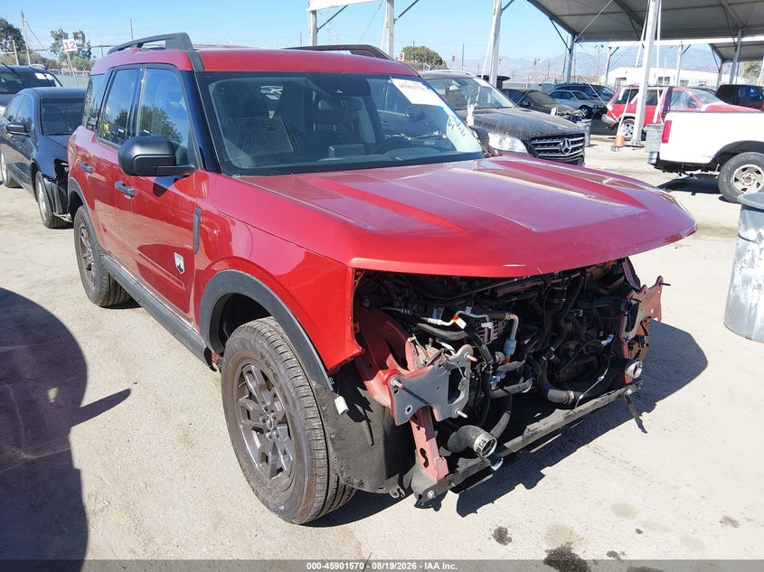 2022 Ford Bronco sport VIN 3FMCR9B64NRE03104 — IAAI salvage auction photo