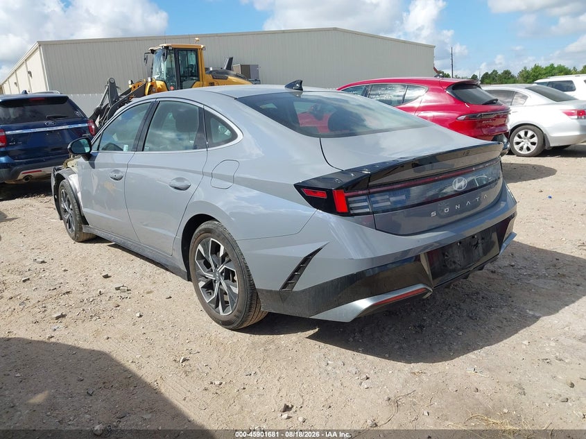 2025 Hyundai Sonata VIN KMHL64JA9SA467534 IAAI salvage auction — LEFT FRONT, Enterprise Vehicles Clear Only (Florida), sold $15,300 on 2026-08-20 (photo 3)