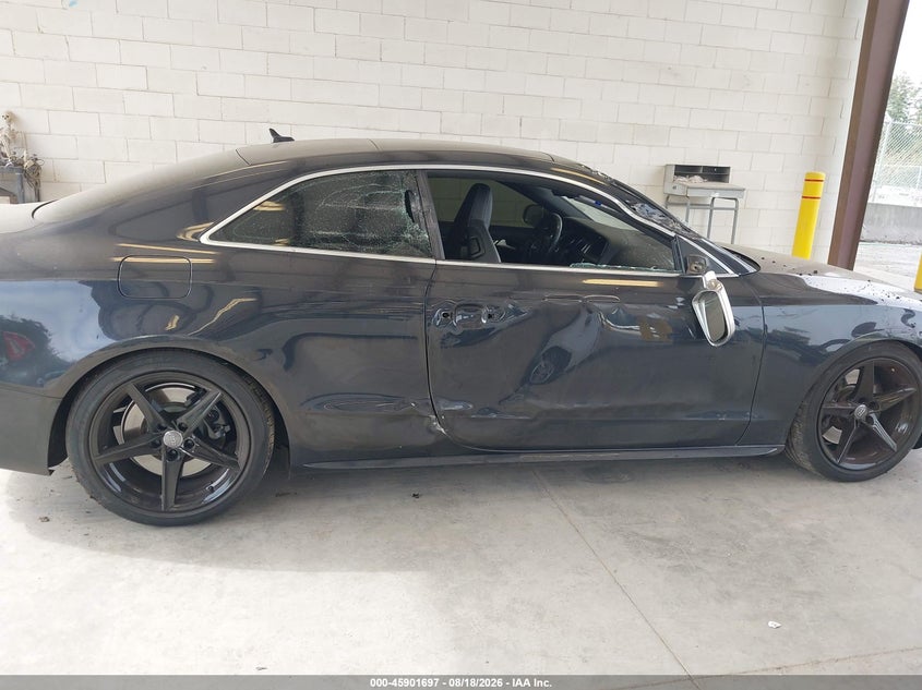 2014 Audi S5 VIN WAUCGAFR8EA015302 IAAI salvage auction — RIGHT SIDE, Salvage Title, sold $3,475 on 2026-09-10 (photo 6)