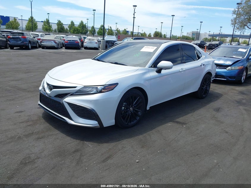 2021 Toyota Camry VIN 4T1K61AK8MU603799 IAAI salvage auction — LEFT REAR, Salvage Certificate (California), sold $10,500 on 2026-08-24 (photo 2)