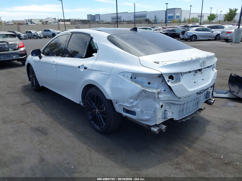 2021 Toyota Camry VIN 4T1K61AK8MU603799 IAAI salvage auction — LEFT REAR, Salvage Certificate (California), sold $10,500 on 2026-08-24 (photo 3)