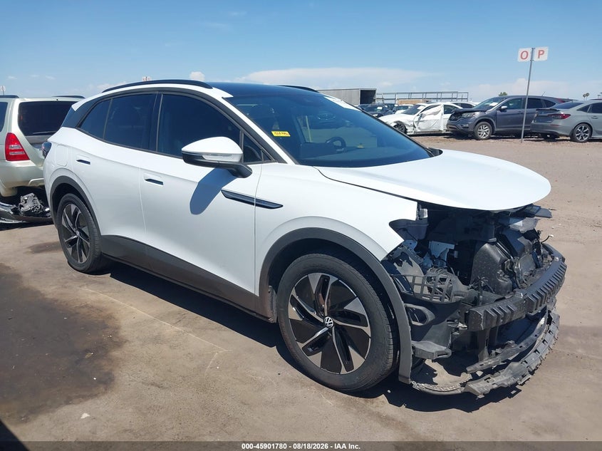 2021 Volkswagen Id.4 VIN WVGTMPE21MP065212 — IAAI salvage auction photo