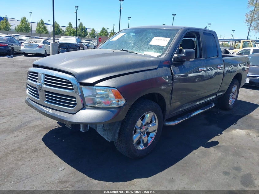 2018 Ram 1500 VIN 1C6RR7GG5JS264983 IAAI salvage auction — FRONT END, Salvage Certificate (California), sold $5,400 on 2026-09-13 (photo 2)