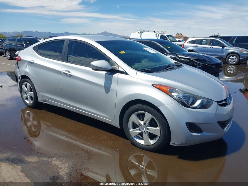 2011 Hyundai Elantra VIN KMHDH4AE8BU109504 IAAI salvage auction — REAR END, Salvage (Arizona), sold $1,150 on 2026-08-29 (photo 1)