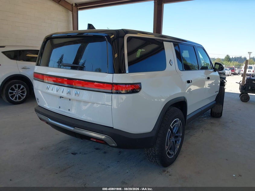 2025 Rivian R1s VIN 7PDSGBBAXSN047220 IAAI salvage auction — FRONT END, Wait Title, sold $27,550 on 2026-09-10 (photo 4)