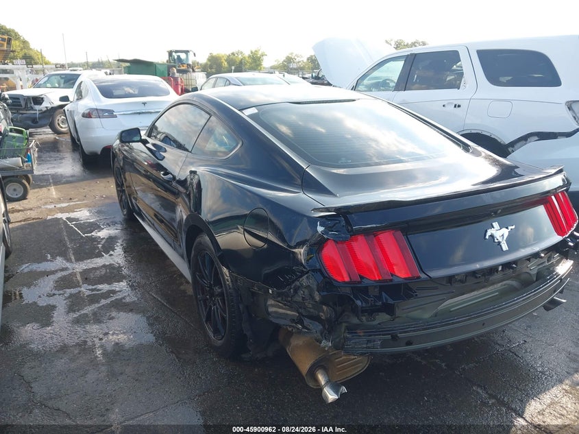 2016 Ford Mustang VIN 1FA6P8AM6G5215018 IAAI salvage auction — Rear, Salvage, sold $5,450 on 2026-10-12 (photo 3)