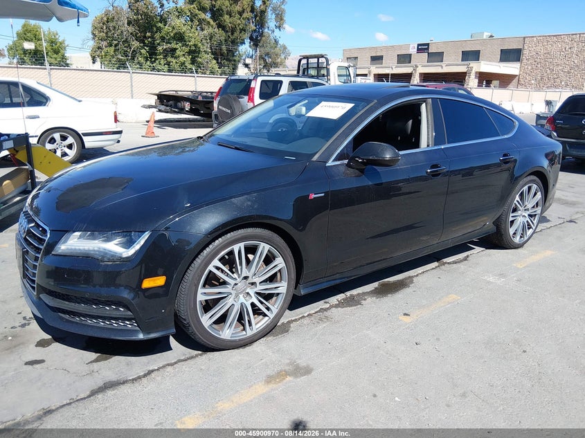 2012 Audi A7 VIN WAU2GBFC5CN163071 IAAI salvage auction — NORMAL WEAR, Wait Title, sold $2,525 on 2026-09-12 (photo 2)
