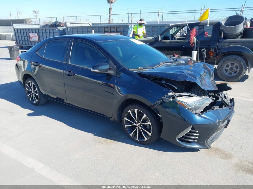 2019 Toyota Corolla VIN 2T1BURHE0KC135361 IAAI salvage auction — FRONT & REAR, Salvage (California), sold $2,500 on 2026-08-23 (photo 1)