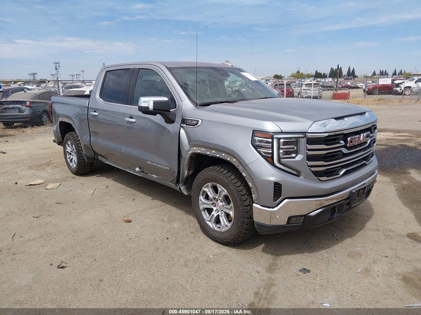 2025 Gmc SIERRA VIN 3GTPHDED2SG310580 IAAI salvage auction — RIGHT SIDE, Enterprise Vehicles Clear Only (California), sold $26,600 on 2026-08-26 (photo 1)