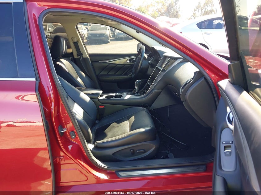 2015 Infiniti Q50 VIN JN1BV7AP0FM350747 IAAI salvage auction — NORMAL WEAR, Salvage (California), sold $2,850 on 2026-09-07 (photo 5)