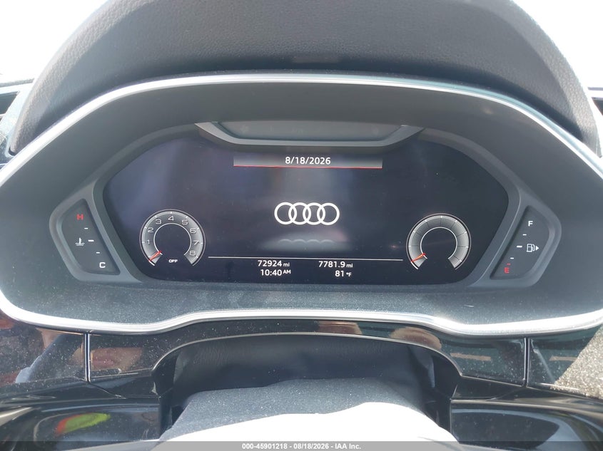 2021 Audi Q3 VIN WA1EECF35M1042748 IAAI salvage auction — REAR END, Salvage Title, sold $6,750 on 2026-09-30 (photo 7)