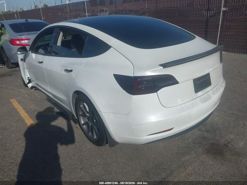 2018 Tesla Model 3 VIN 5YJ3E1EA5JF162473 IAAI salvage auction — FRONT END, Salvage Title, sold $4,150 on 2026-09-20 (photo 3)