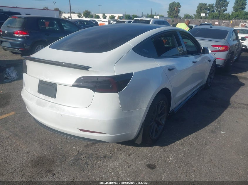 2018 Tesla Model 3 VIN 5YJ3E1EA5JF162473 IAAI salvage auction — FRONT END, Salvage Title, sold $4,150 on 2026-09-20 (photo 4)