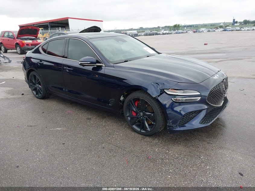 2023 Genesis G70 VIN KMTG54TE6PU121022 — IAAI salvage auction photo