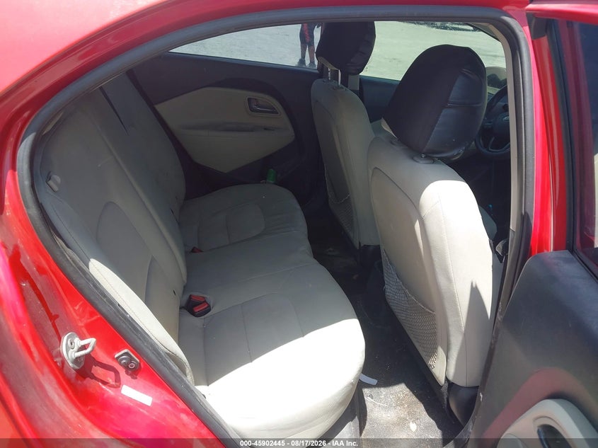 2013 Kia Rio VIN KNADM5A39D6246850 IAAI salvage auction — NORMAL WEAR, Clear (Florida), sold $25 on 2026-09-11 (photo 8)