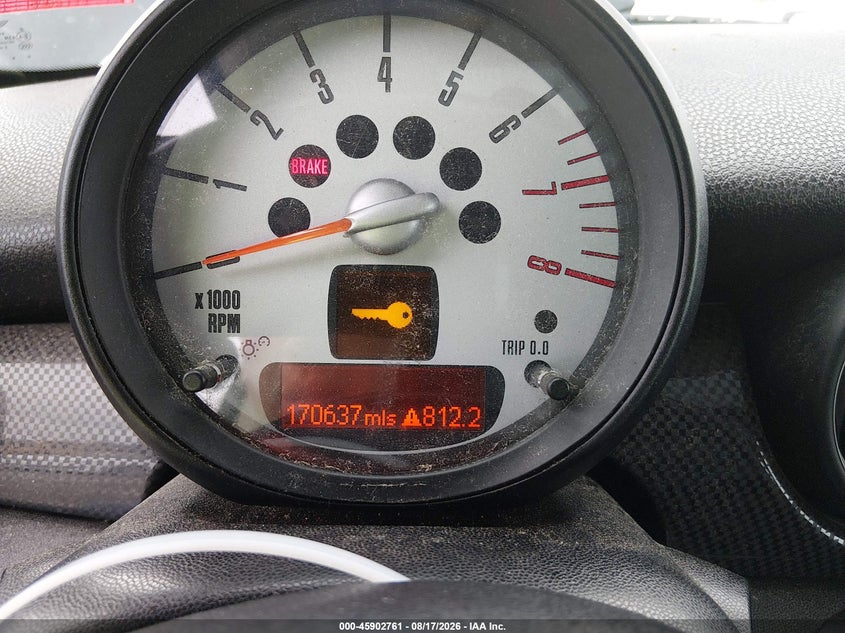 2013 Mini Hard top VIN WMWSV3C52DT478604 IAAI salvage auction — NORMAL WEAR, Original (New Hampshire), sold $300 on 2026-08-19 (photo 7)
