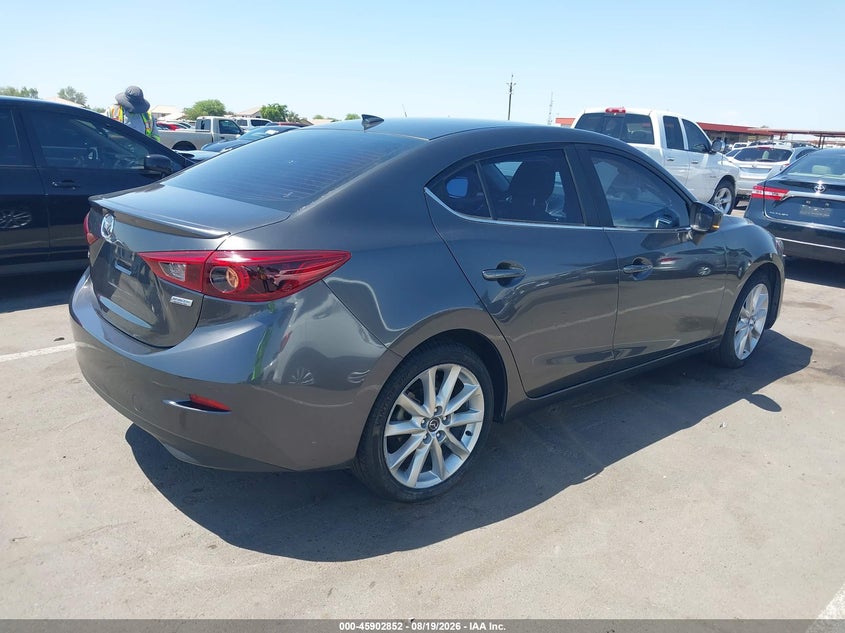2017 Mazda 3 VIN JM1BN1W3XH1136708 IAAI salvage auction — SIDE, Salvage (Arizona), sold $4,150 on 2026-09-08 (photo 4)