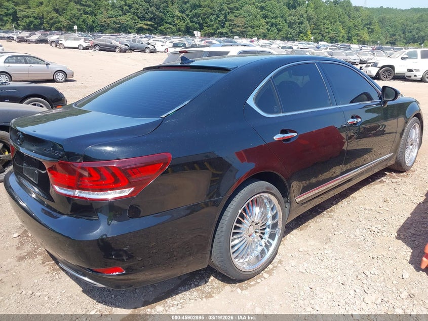 2013 Lexus Ls VIN JTHBL5EFXD5123385 IAAI salvage auction — NORMAL WEAR, Clear (Alabama), sold $7,550 on 2026-09-16 (photo 4)