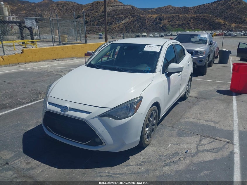 2019 Toyota Yaris VIN 3MYDLBYV0KY525459 IAAI salvage auction — SIDE, Salvage (California), sold $2,050 on 2026-08-30 (photo 2)