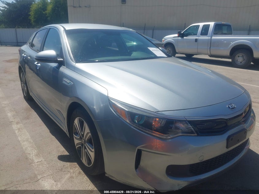 2017 Kia Optima hybrid VIN KNAGV4LD4H5007616 IAAI salvage auction — NORMAL WEAR, Clear - Dealer Only (California), sold $2,050 on 2026-09-11 (photo 1)