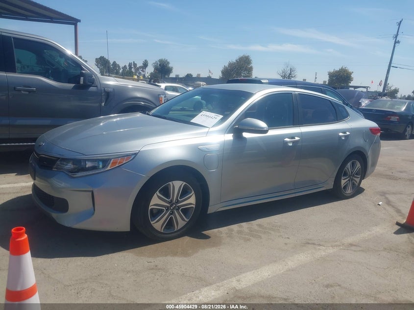 2017 Kia Optima hybrid VIN KNAGV4LD4H5007616 IAAI salvage auction — NORMAL WEAR, Clear - Dealer Only (California), sold $2,050 on 2026-09-11 (photo 2)