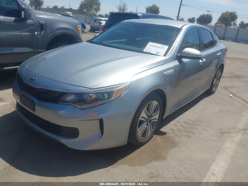 2017 Kia Optima hybrid VIN KNAGV4LD4H5007616 IAAI salvage auction — NORMAL WEAR, Clear - Dealer Only (California), sold $2,050 on 2026-09-11 (photo 6)
