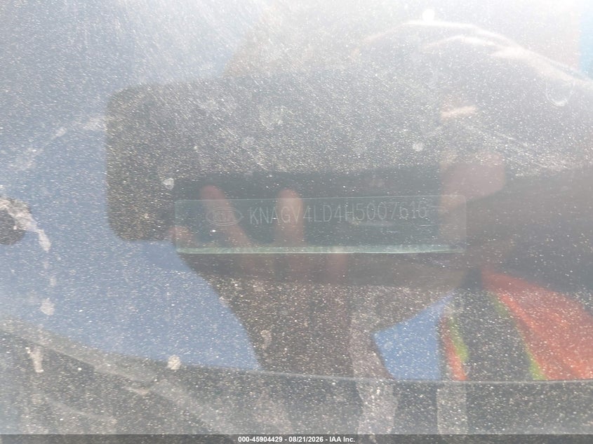 2017 Kia Optima hybrid VIN KNAGV4LD4H5007616 IAAI salvage auction — NORMAL WEAR, Clear - Dealer Only (California), sold $2,050 on 2026-09-11 (photo 9)