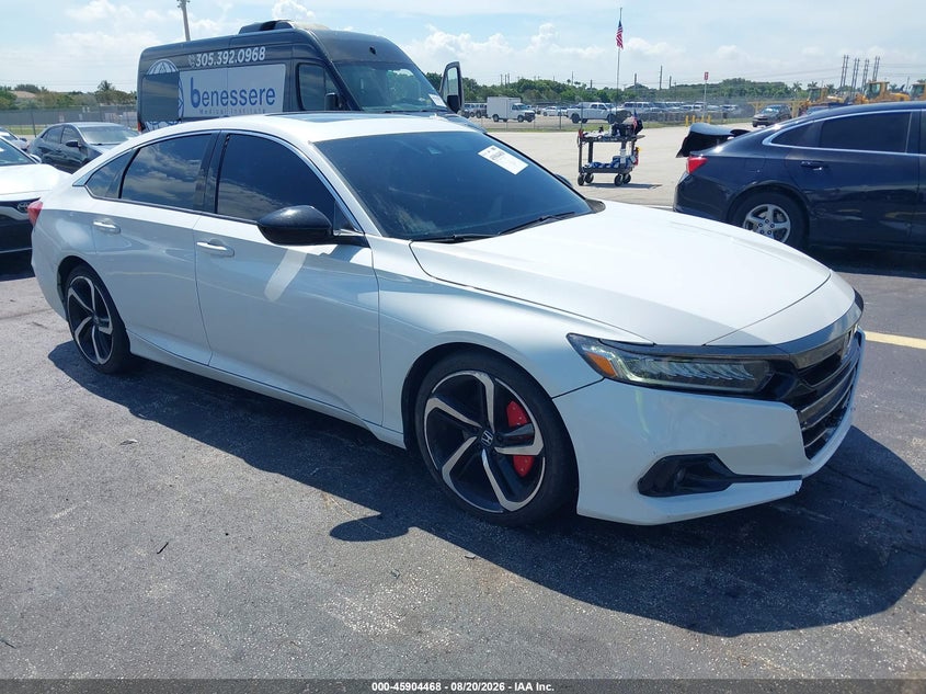 2021 Honda Accord VIN 1HGCV2F39MA002987 — IAAI salvage auction photo