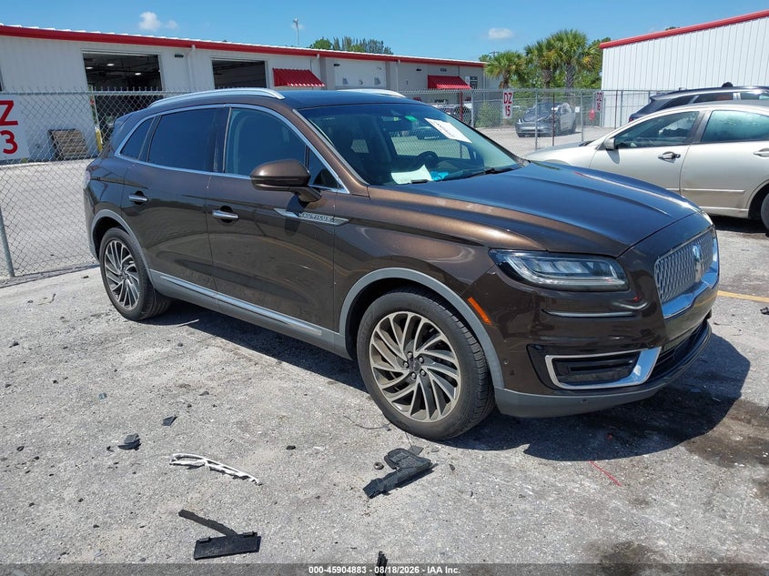 2019 Lincoln Nautilus VIN 2LMPJ6LP6KBL13403 — IAAI salvage auction photo