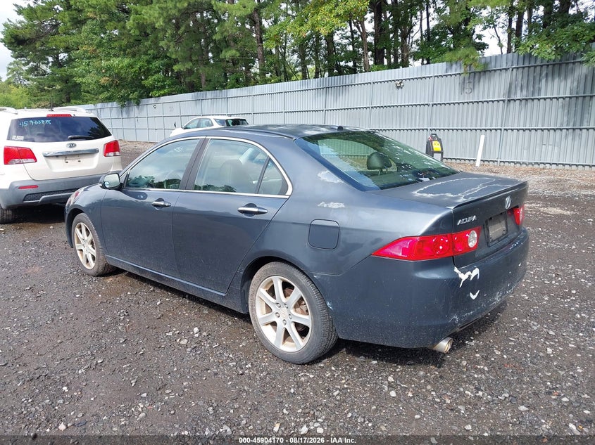 2005 Acura Tsx VIN JH4CL96825C010362 IAAI salvage auction — NORMAL WEAR, Clear (New Jersey), sold $425 on 2026-09-10 (photo 3)