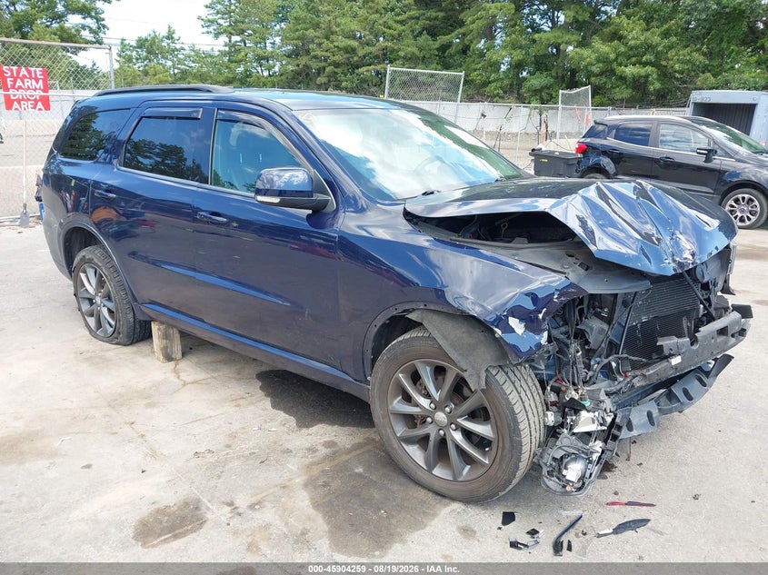 2018 Dodge Durango VIN 1C4RDJDG1JC174393 IAAI salvage auction — FRONT END, Wait Title, sold $3,100 on 2026-09-27 (photo 1)
