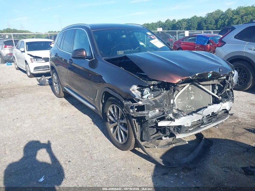 2018 BMW X3 VIN 5UXTR9C54JLD61134 — IAAI salvage auction photo
