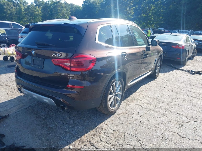 2018 BMW X3 VIN 5UXTR9C54JLD61134 IAAI salvage auction — FRONT END, Salvage (Georgia), sold $7,500 on 2026-09-16 (photo 4)