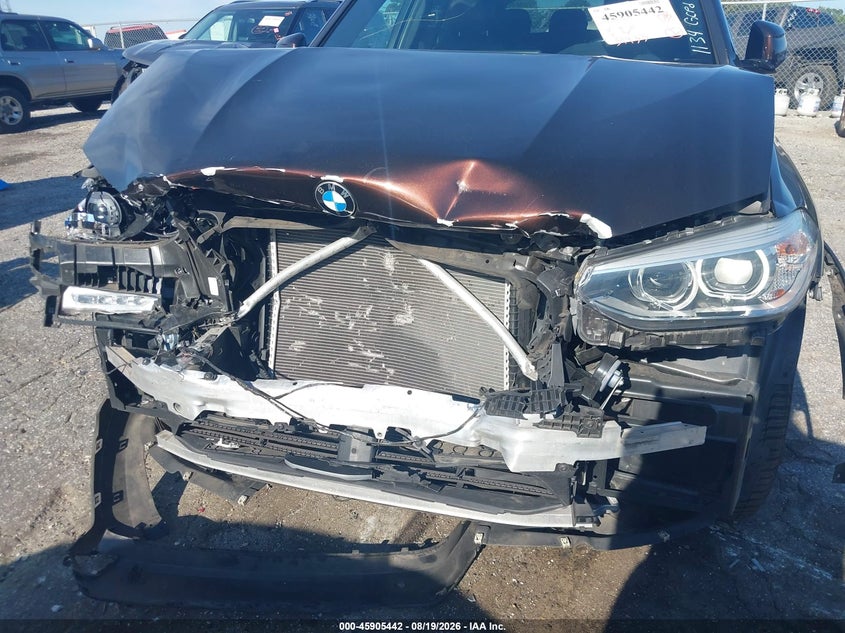 2018 BMW X3 VIN 5UXTR9C54JLD61134 IAAI salvage auction — FRONT END, Salvage (Georgia), sold $7,500 on 2026-09-16 (photo 6)
