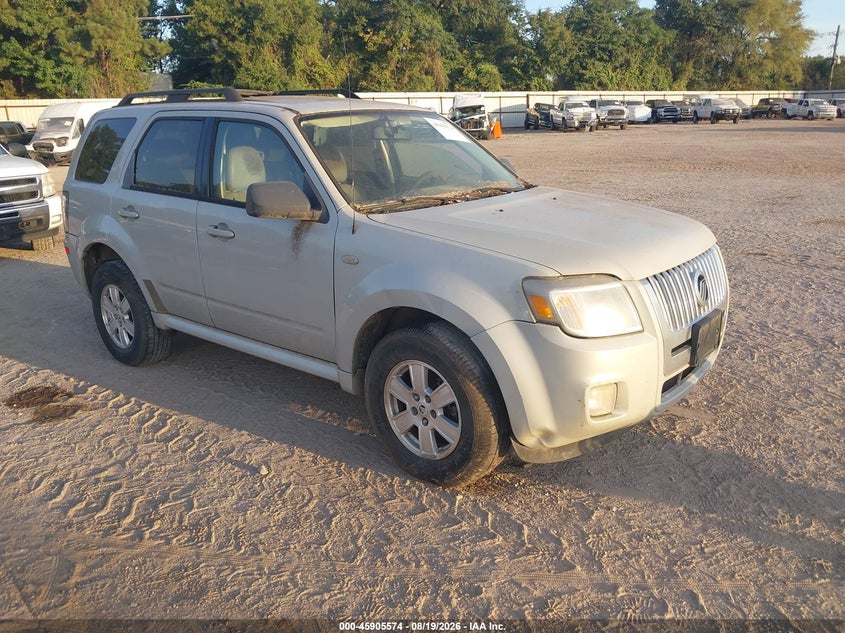 2009 Mercury Mariner VIN 4M2CU81G99KJ08494 IAAI salvage auction — REAR END, Nrc Lienholder Repossession Paperwork (Texas), sold $275 on 2026-09-11 (photo 1)