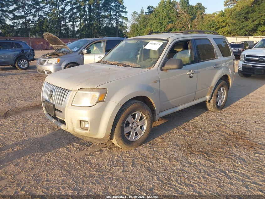 2009 Mercury Mariner VIN 4M2CU81G99KJ08494 IAAI salvage auction — REAR END, Nrc Lienholder Repossession Paperwork (Texas), sold $275 on 2026-09-11 (photo 2)