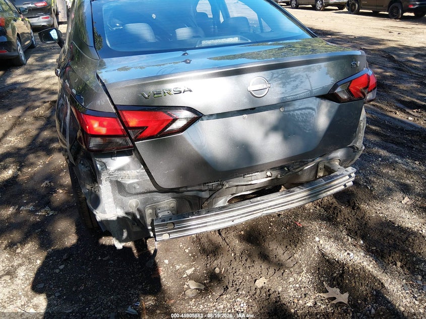2024 Nissan Versa VIN 3N1CN8EV8RL910211 IAAI salvage auction — REAR END, Salvage Title, sold $8,100 on 2026-08-23 (photo 6)
