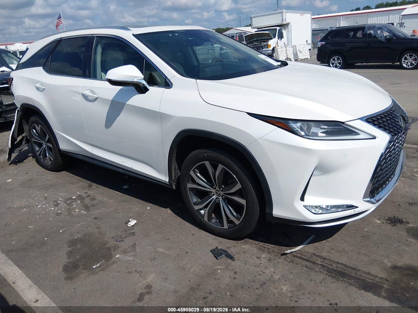 2022 Lexus RX 350L VIN JTJHZKEA5N2025409 IAAI salvage auction — Rear End, Salvage (North Carolina), sold $21,200 on 2026-09-12 (photo 1)