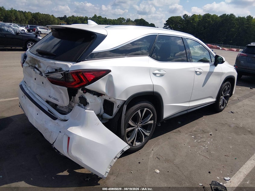 2022 Lexus RX 350L VIN JTJHZKEA5N2025409 IAAI salvage auction — Rear End, Salvage (North Carolina), sold $21,200 on 2026-09-12 (photo 4)