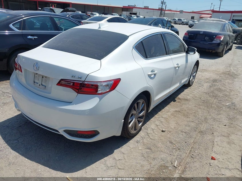 2016 Acura Ilx VIN 19UDE2F3XGA020472 IAAI salvage auction — NORMAL WEAR, Salvage Title, sold $1,050 on 2026-09-14 (photo 4)
