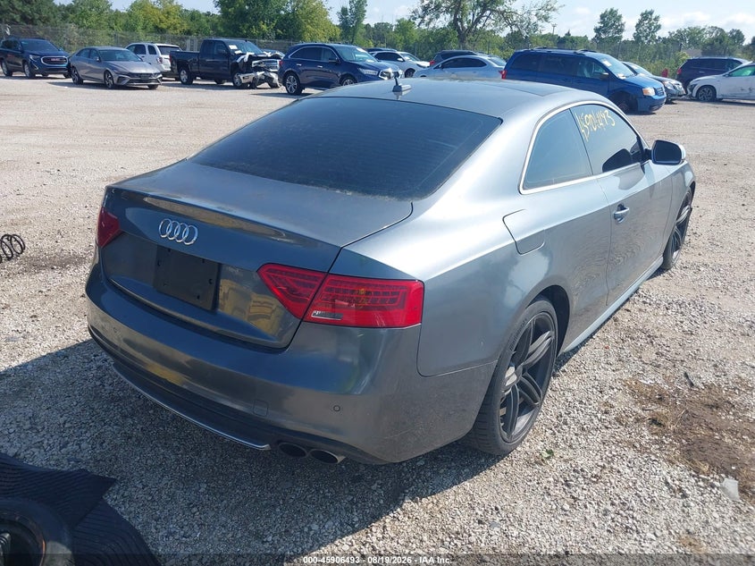 2013 Audi S5 VIN WAUVGAFR2DA006957 IAAI salvage auction — FRONT END, Wait Title, sold $1,100 on 2026-09-27 (photo 4)