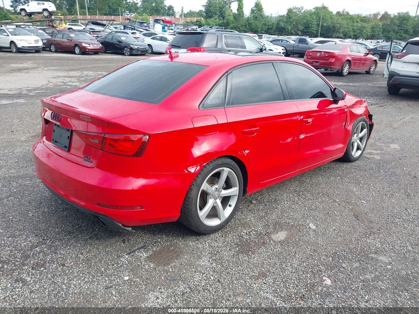 2016 Audi A3 VIN WAUB8GFF6G1019837 IAAI salvage auction — FRONT END, Salvage (Pennsylvania), sold $1,500 on 2026-09-01 (photo 4)