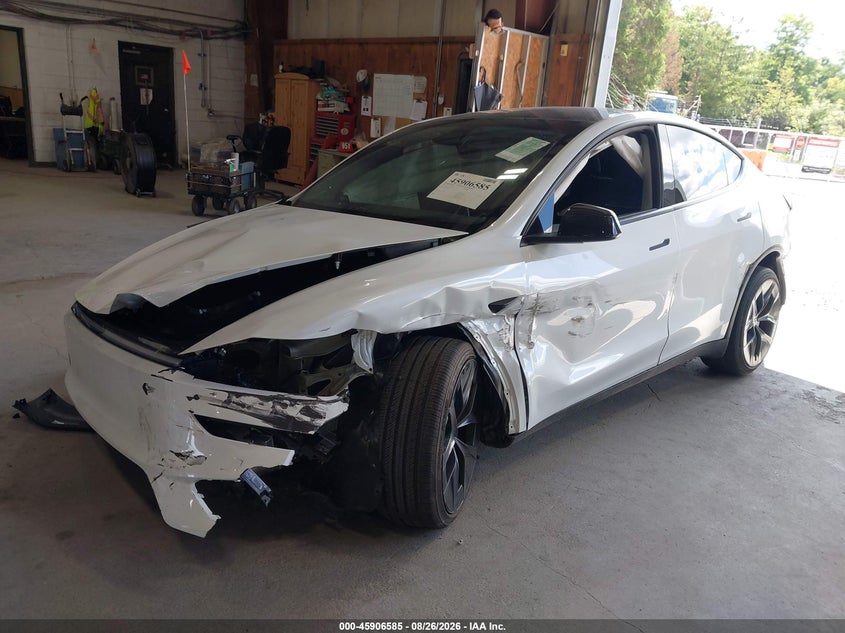 2026 Tesla Model y VIN 7SAYGDET6TA618597 IAAI salvage auction — SUSPENSION, Mv-907A (New York), sold $12,900 on 2026-09-02 (photo 6)