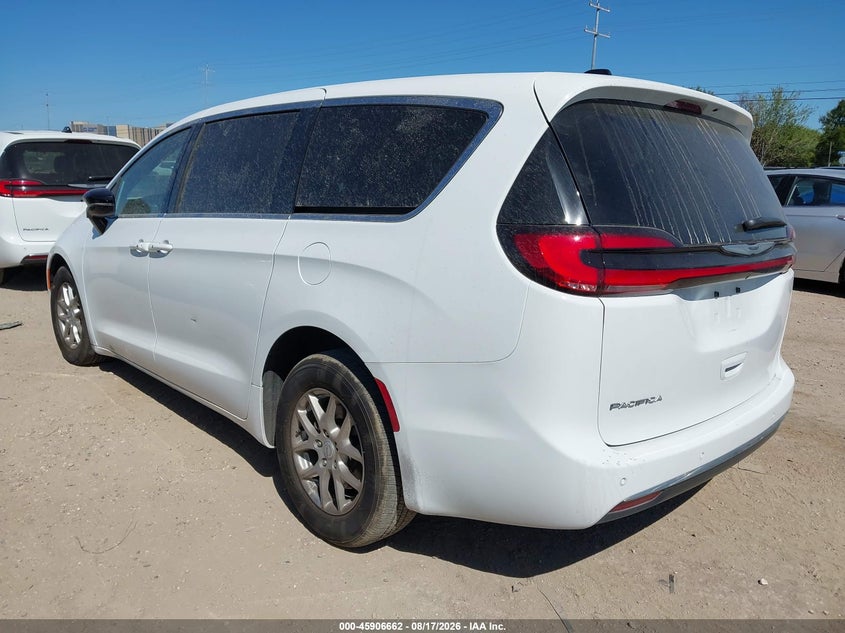 2025 Chrysler Pacifica VIN 2C4RC1BG7SR601235 IAAI salvage auction — RIGHT FRONT, Enterprise Vehicles Clear Only (Illinois), sold $19,475 on 2026-08-24 (photo 3)