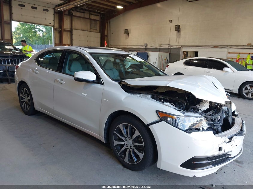 2015 Acura Tlx VIN 19UUB1F5XFA002752 IAAI salvage auction — FRONT END, Salvage Title, sold $2,600 on 2026-09-09 (photo 1)