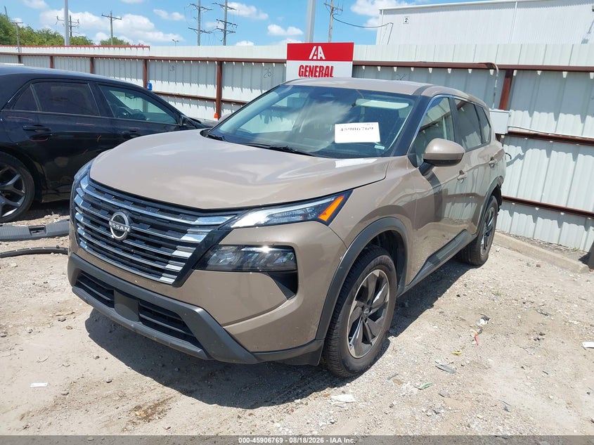 2025 Nissan Rogue VIN JN8BT3BB7SW415286 IAAI salvage auction — LEFT REAR, Enterprise Vehicles Clear Only (Oklahoma), sold $14,950 on 2026-08-20 (photo 2)