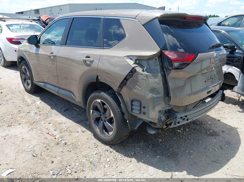 2025 Nissan Rogue VIN JN8BT3BB7SW415286 IAAI salvage auction — LEFT REAR, Enterprise Vehicles Clear Only (Oklahoma), sold $14,950 on 2026-08-20 (photo 3)