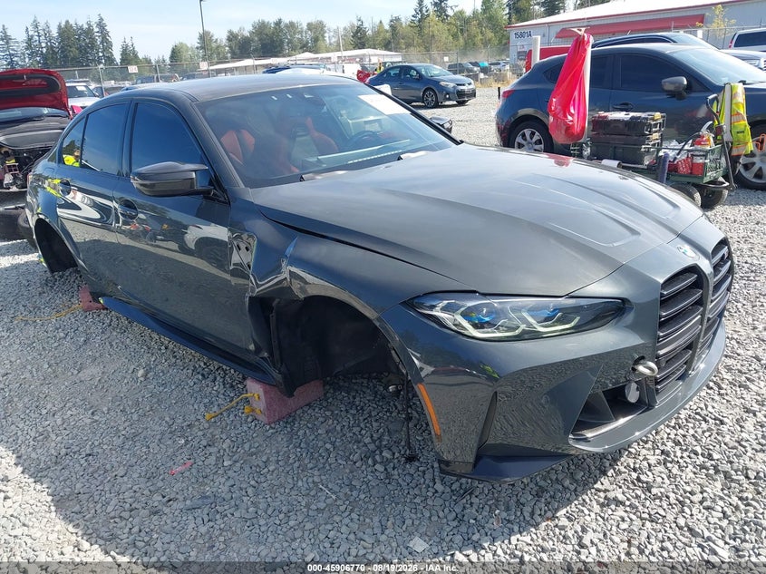 2023 BMW M3 VIN WBS43AY05PFR36599 — IAAI salvage auction photo