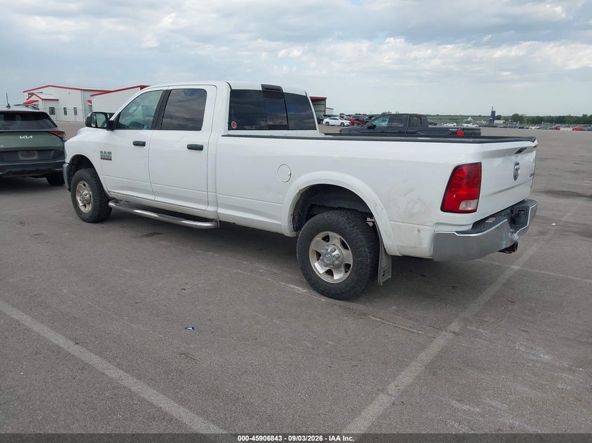 2013 Ram 2500 VIN 3C6TR5JT2DG547689 IAAI salvage auction — HAIL, Salvage (Nebraska), sold $1,950 on 2026-09-28 (photo 3)
